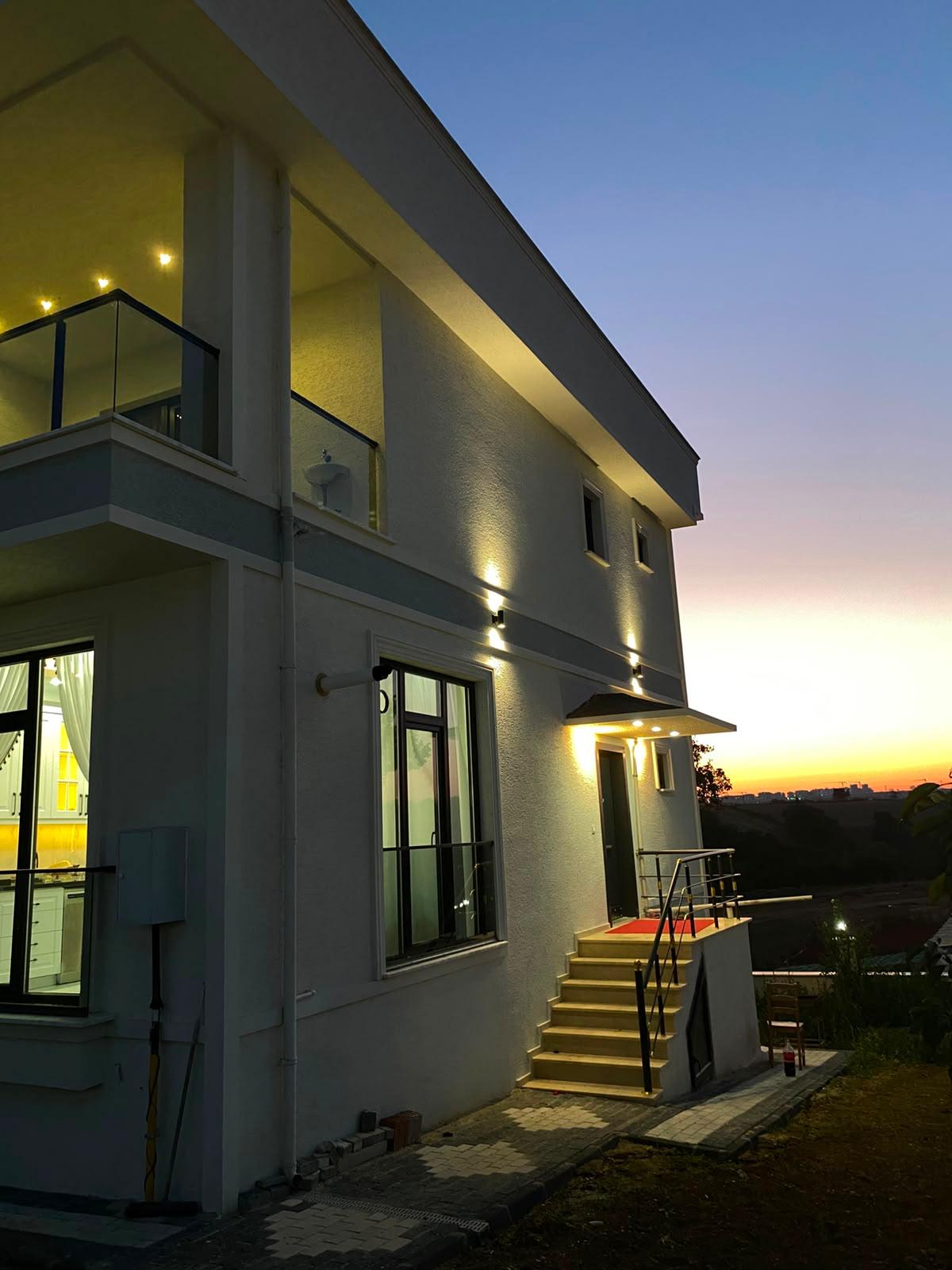 Villa dış cephe uygulaması